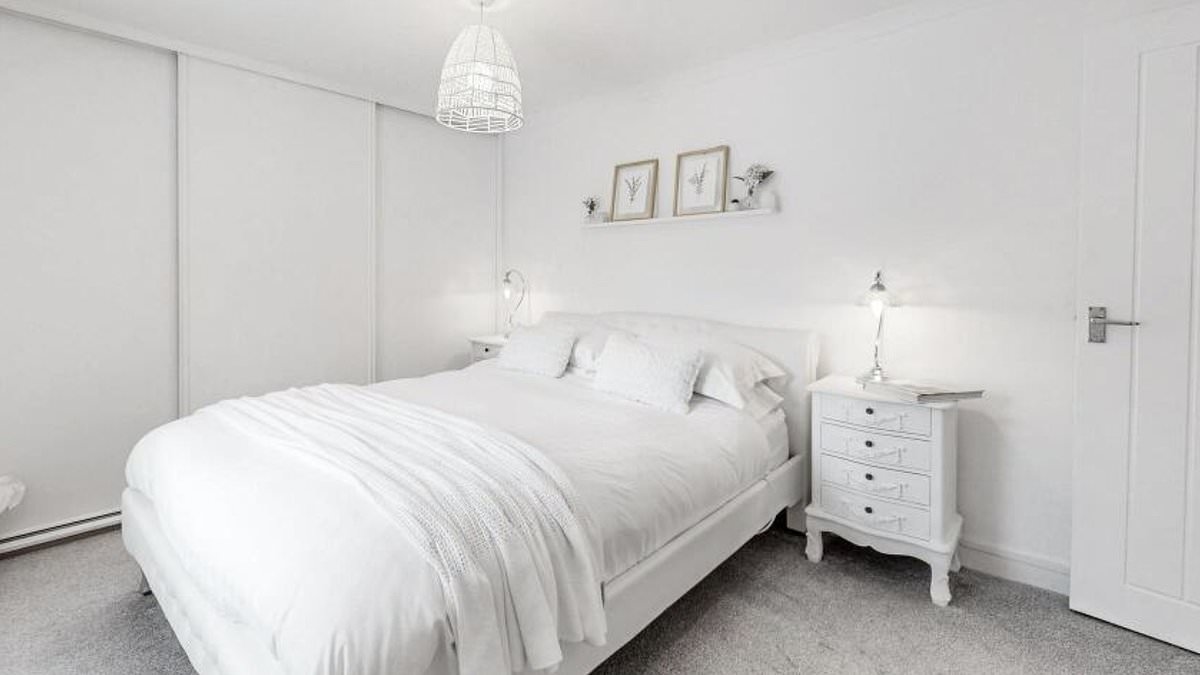 Pristine home on the market for £170,000 leaves people 'nervous' over its extreme all-white interior