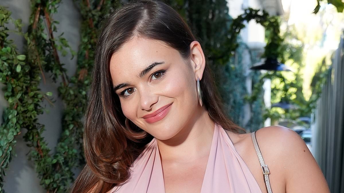 Euphoria star Barbie Ferreira wows in nude dress after 50lb weight loss