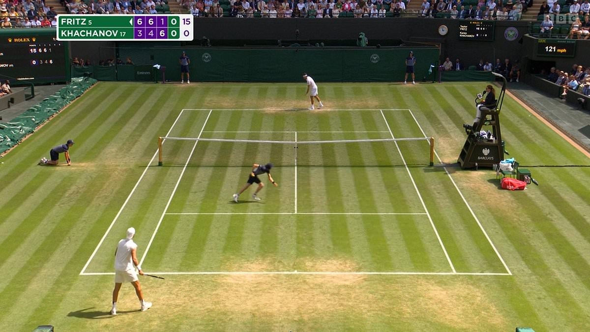JONATHAN BROCKLEBANK: Much of Auntie's sports coverage grinds my gears. But Wimbledon? After decades of joy it's the best thing the BBC do