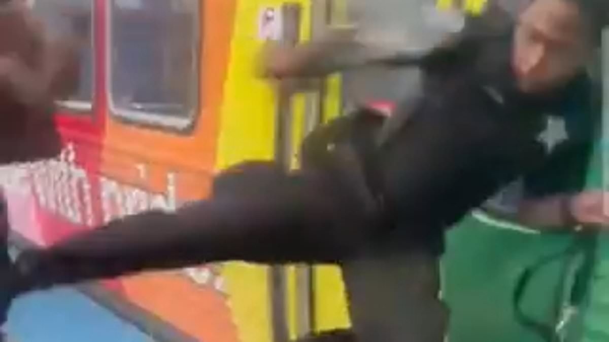 Disturbing new video shows what happens when unarmed cops are made to patrol Chicago's subways