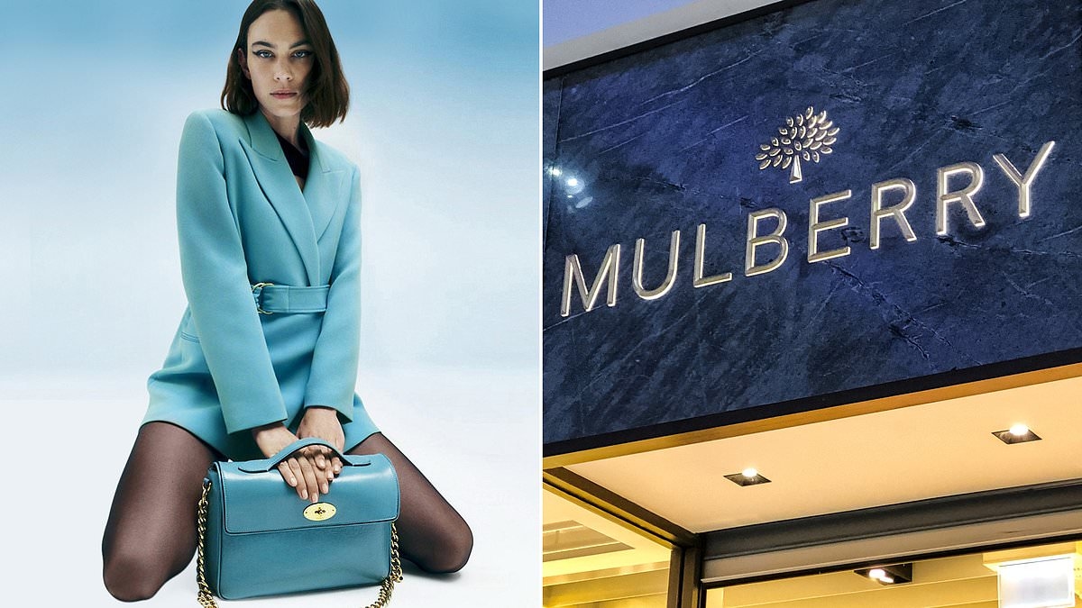 Handbag maker Mulberry raises £20m from shareholders as sales plunge