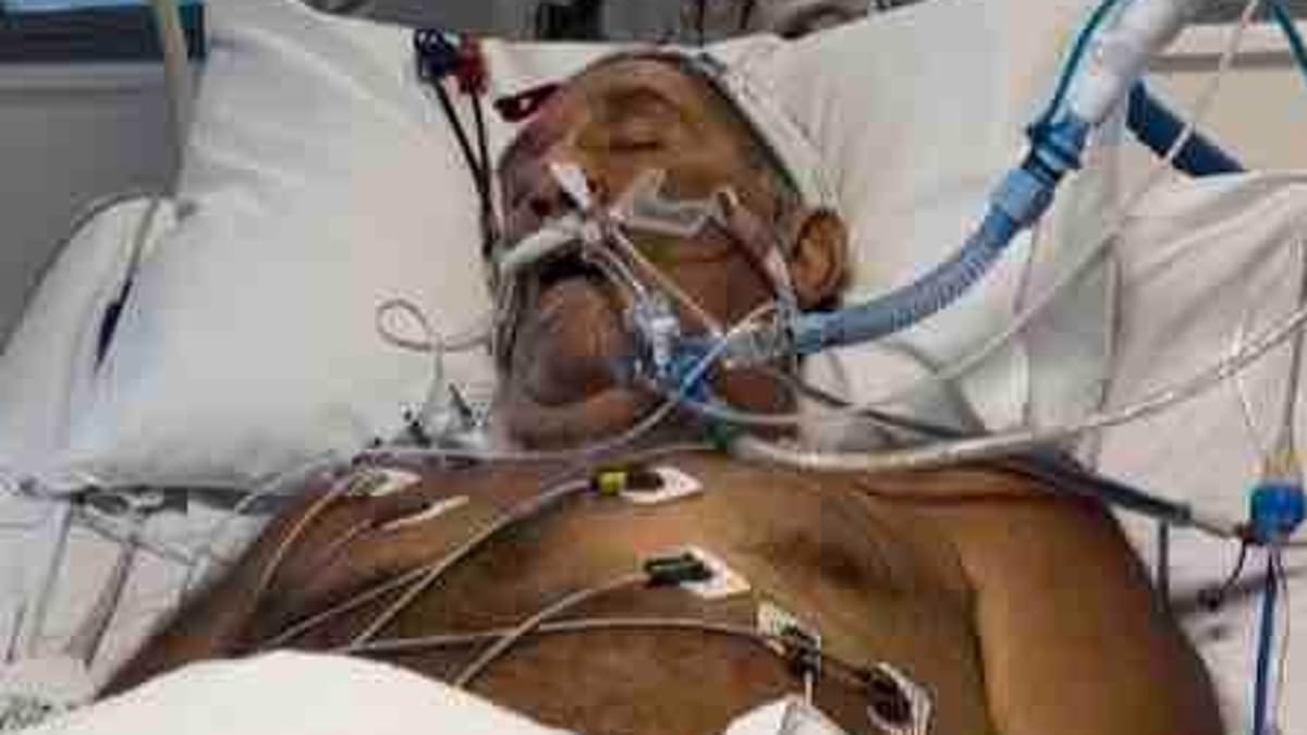 Footy legend Sam Backo is unrecognisable in intensive care as he battles life-threatening tropical disease that has killed 34 Aussies this year alone