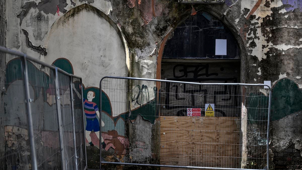 Is this Britain's most depressing ghost town? How once-thriving market town has 'gone to the dogs' and is lined with empty shops