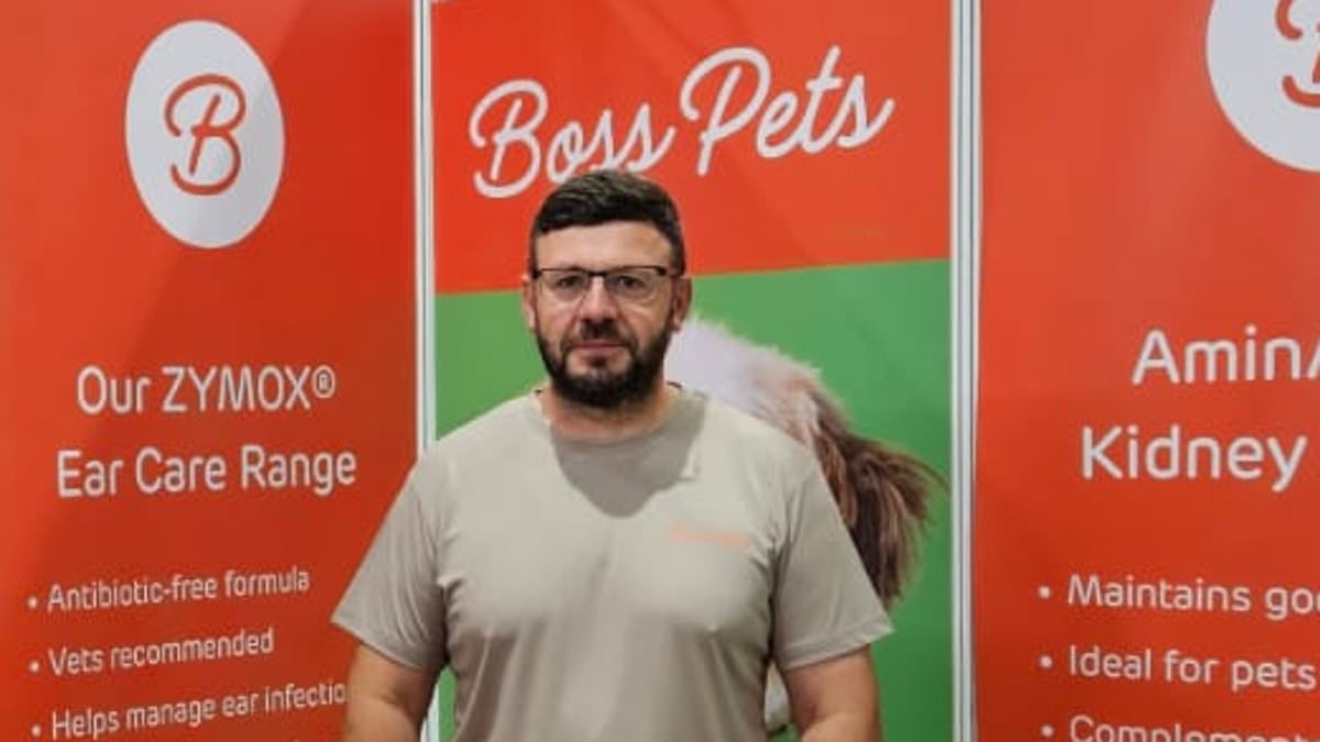 Pet shop owner, 44, wins battle with Hugo Boss after fashion giant complained his Boss Pets name was too similar