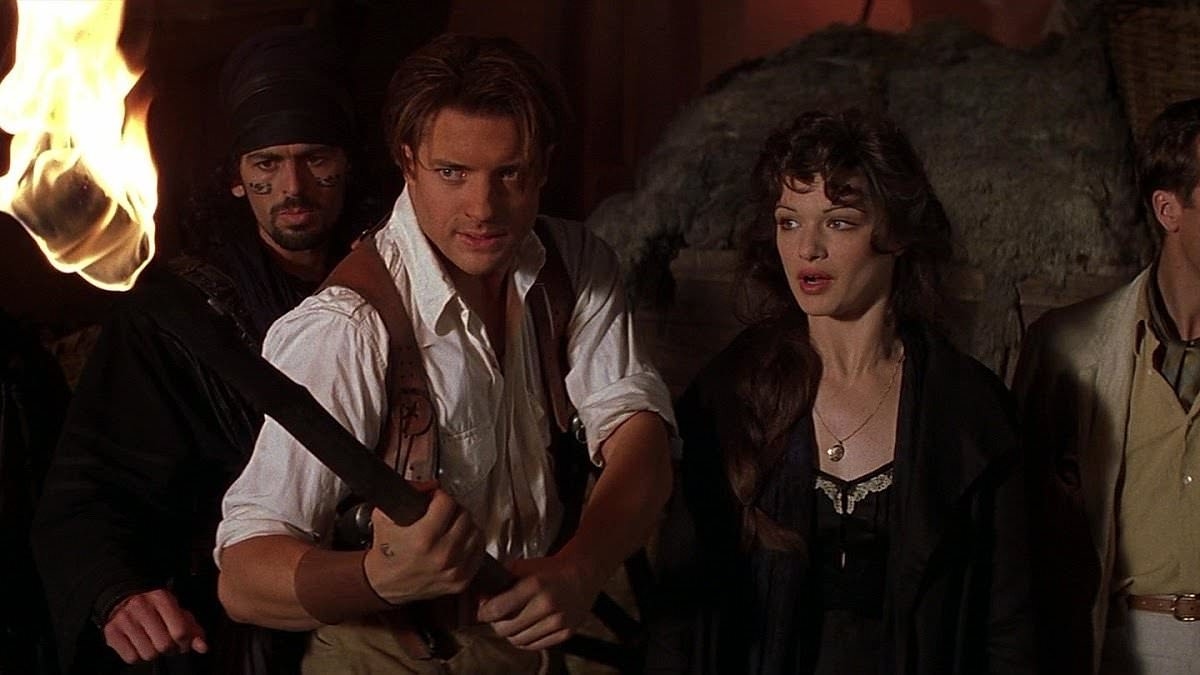 Brendan Fraser reunites with his castmates from The Mummy more than 26 years after the film debuted