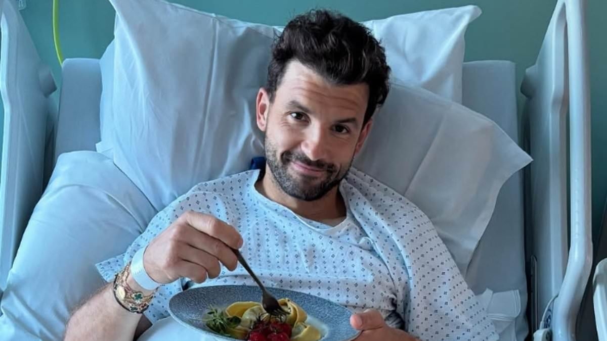 Grigor Dimitrov is pictured for the first time since agonising Wimbledon injury that derailed Jannik Sinner upset as Bulgarian star breaks silence with emotional social post
