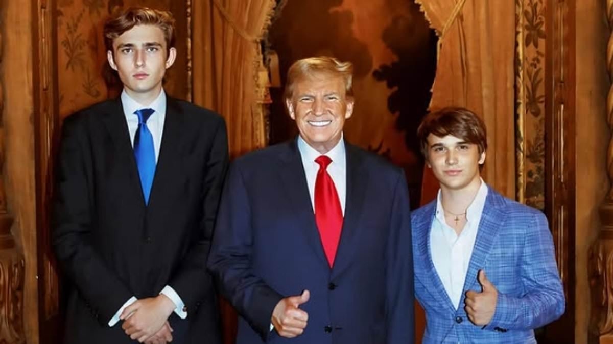 Barron Trump's 'best friend' Bo Loudon is influencer who flaunts his lavish lifestyle
