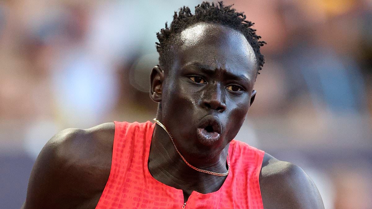 Aussie sprint sensation Gout Gout impresses in Monaco across 200m - as he remains unbeaten in Europe