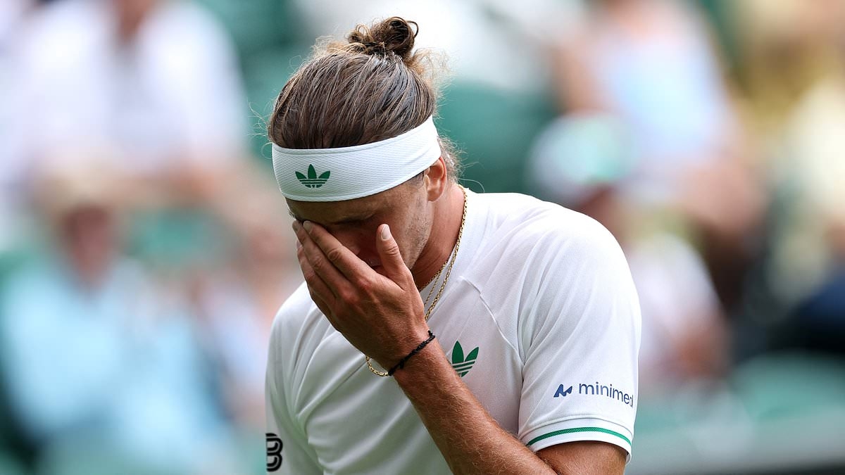 Alexander Zverez pulls out of upcoming tournament citing 'personal reasons' after suggesting he might need therapy following Wimbledon exit