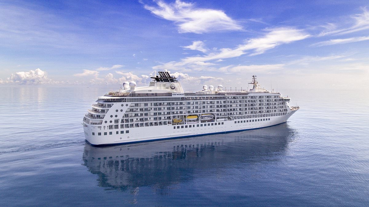 What it's REALLY like cruising with billionaires on the world's most exclusive ship, where apartments cost up to £12 million
