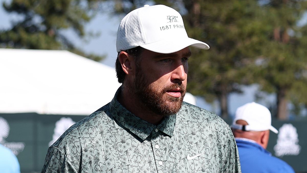 Travis Kelce and brother Jason's boozy bet with each other at American Century Championship golf tournament