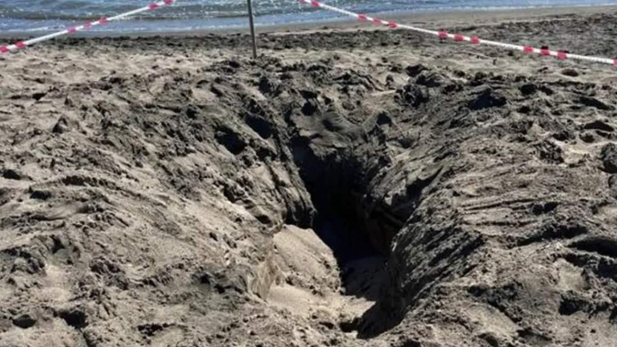 Horrified father relives moment his son, 17, was buried alive and suffocated to death in sand tunnel on beach: 'He didn't even have time to scream'