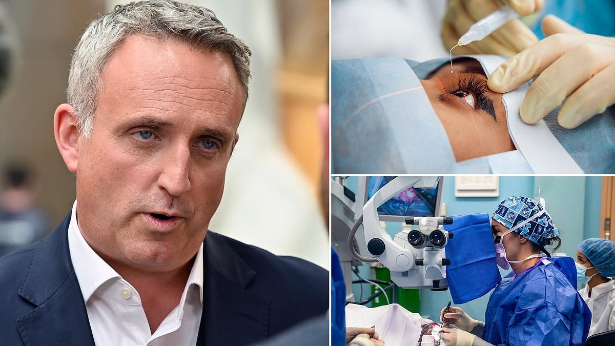 Scots going private and paying £2.5k for cataract surgery amid an SNP waiting list crisis for eye operations