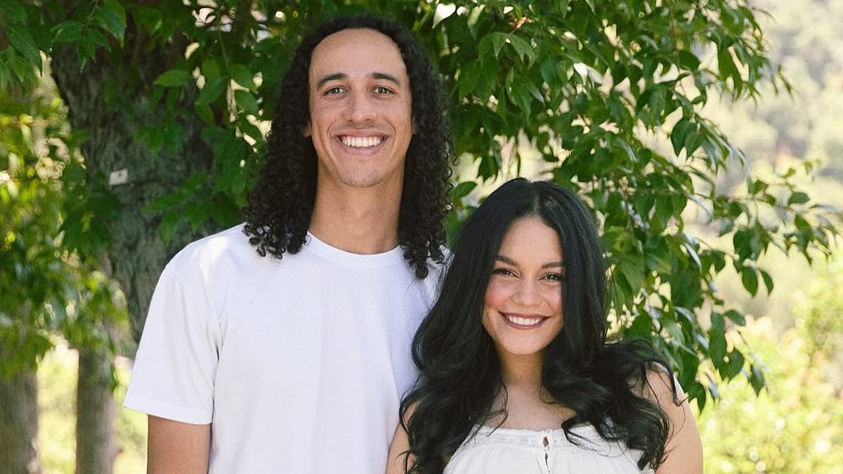 Vanessa Hudgens announces she's pregnant with baby No 2 as she debuts bump with husband Cole Tucker