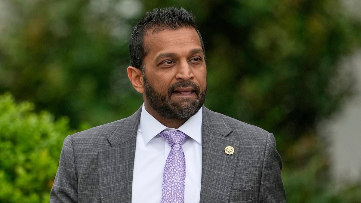 BREAKING NEWS FBI director Kash Patel breaks silence over 'conspiracy theories' amid bitter Epstein row