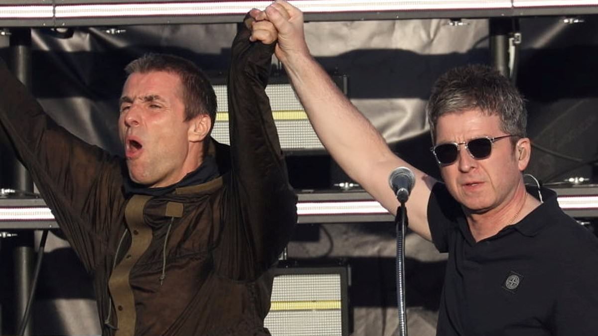 Moment hoards of 'ticketless' Oasis fans storm Heaton Park amid safety fears for next set of gigs in Britain's second city - as 15 people are arrested