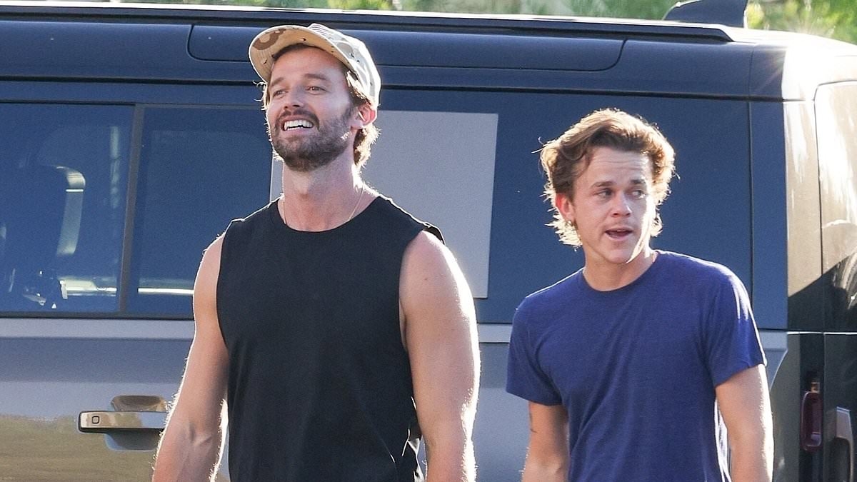 Nepo baby sons of Hollywood royalty spotted bonding in LA as fans didn't see this duo coming