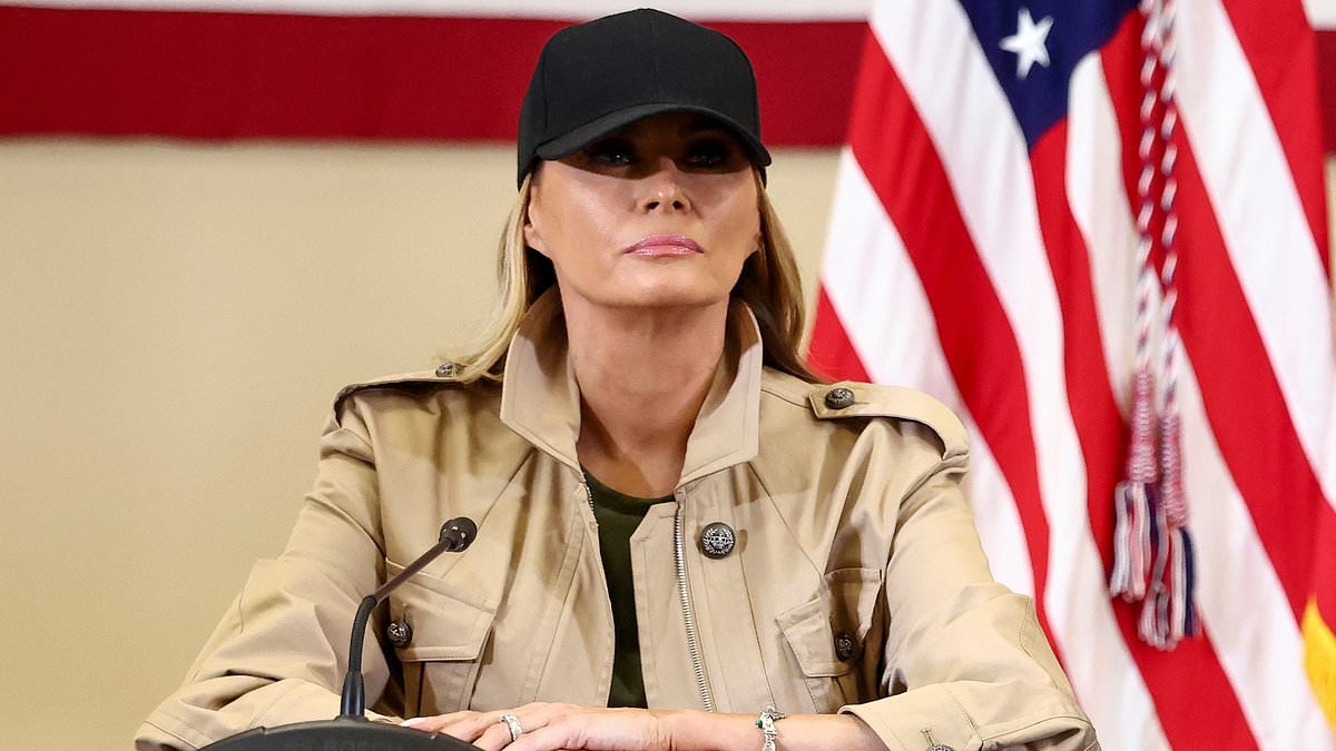 Melania Trump's tribute to Texas flood victims