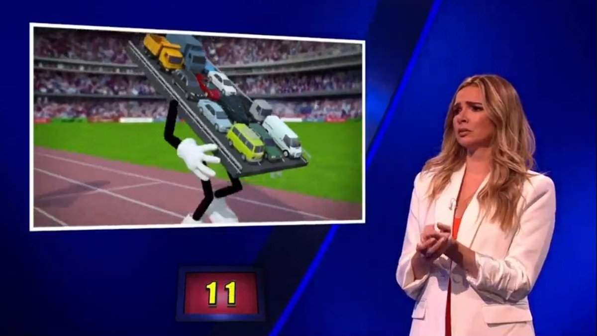 Nadine Coyle narrowly misses out on bagging £50k jackpot on Celebrity Catchphrase for late Girls Aloud bandmate Sarah Harding's charity - but would you have got the answer?