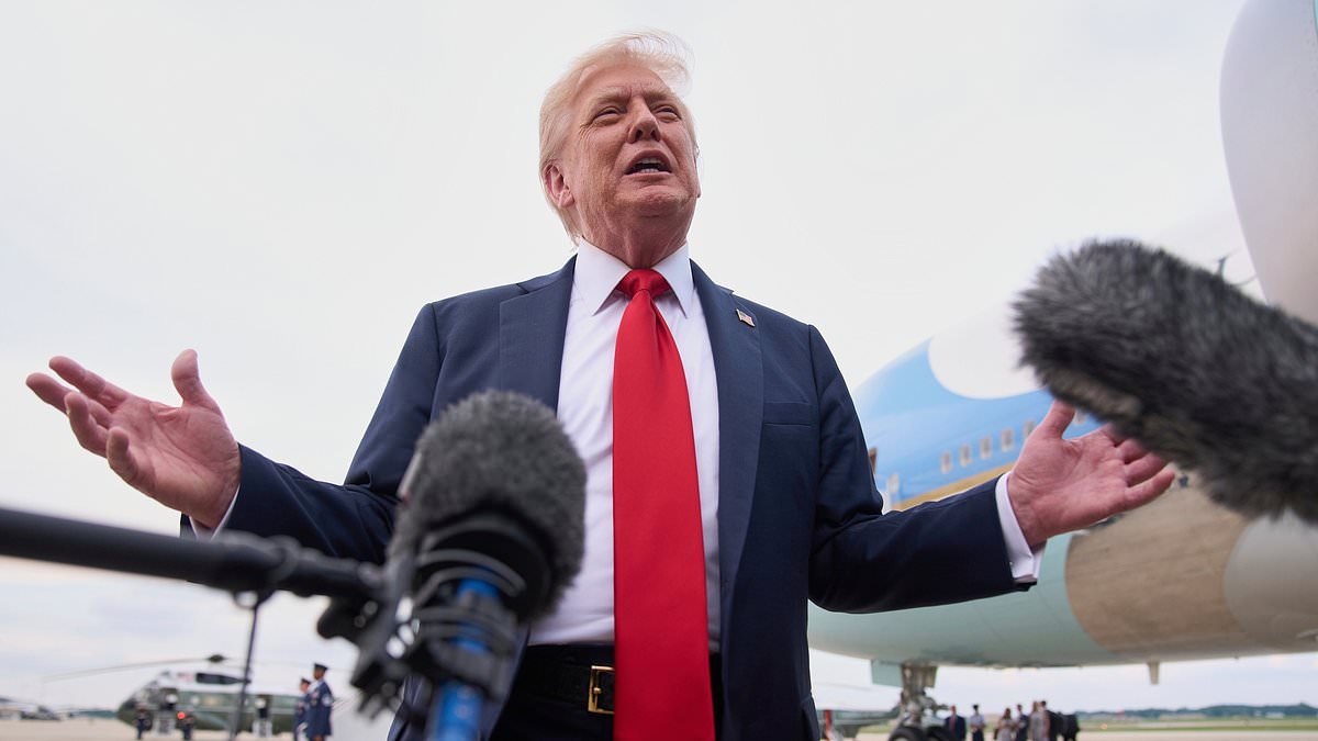 US to send Patriot air defense system to Ukraine as furious Trump blasts two-faced Putin: 'He talks nice, then bombs everybody'