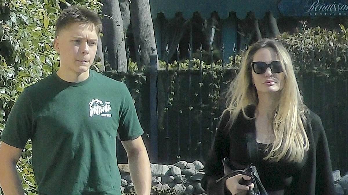Fight Club 2.0! Brad Pitt's estranged son spends 17th birthday at boxing competition with mom Angelina Jolie