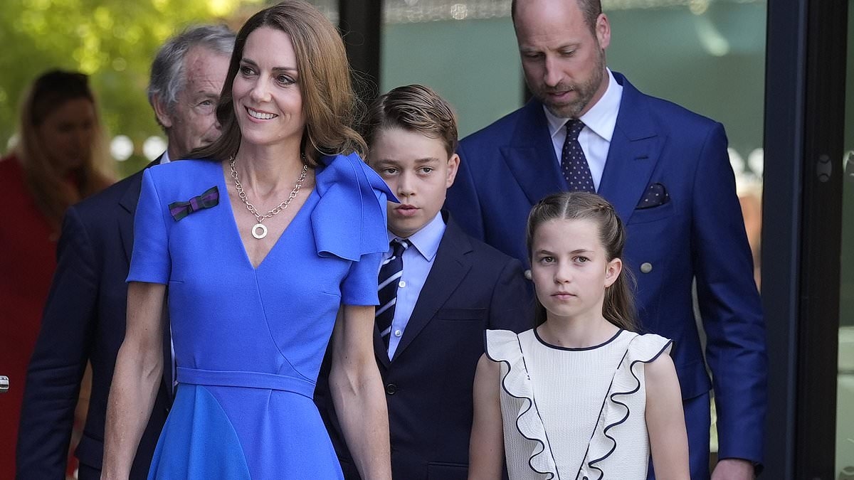 All the hidden meanings in Princess Charlotte's 'copyKate' Wimbledon outfit - including sweet details in her charm bracelet