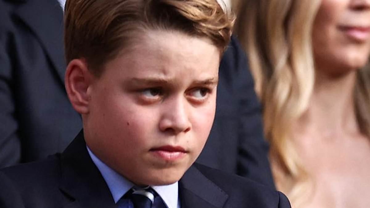 Prince George reveals he's 'alright at tennis' as he chats to Julian Cash at Wimbledon Final