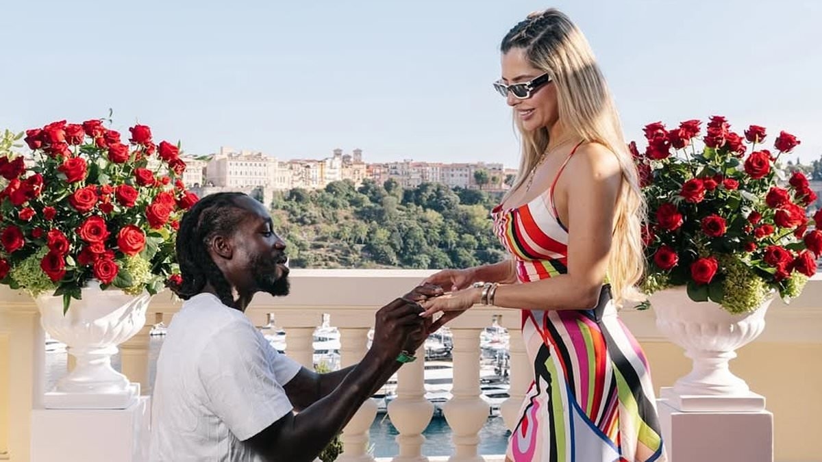 Loved-up ex-NBA star Patrick Beverley proposes to his stunning model girlfriend on romantic vacation