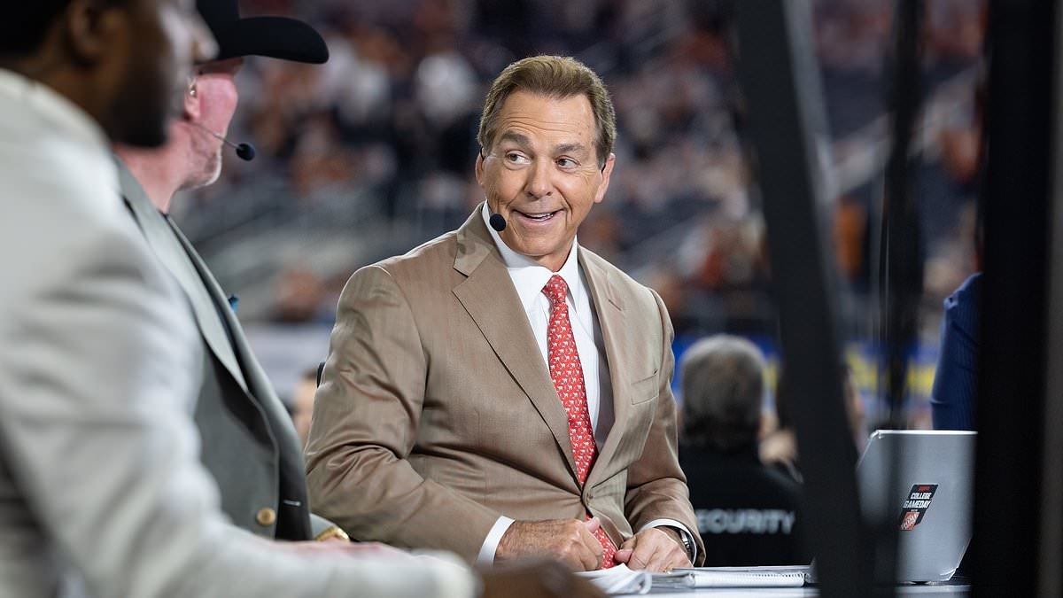 Nick Saban 'isn't done coaching' and could rock college football world by leaving ESPN to return to sideline