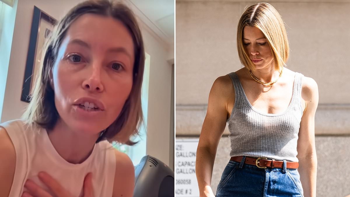 Jessica Biel, 43, admits her 'peak shape' is 'not maintainable' without strict workouts