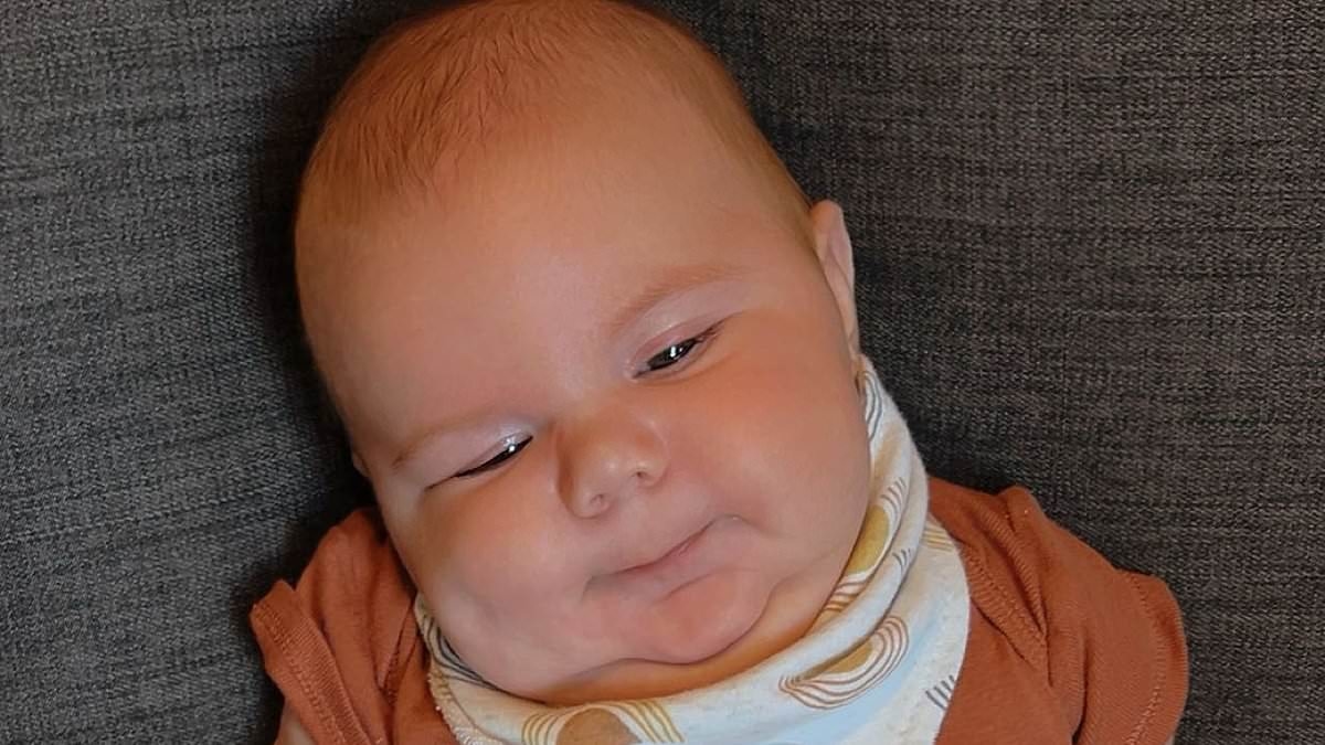 Oklahoma mom is accused of 'child abuse' for TikTok showing her 22lb four-month-old son