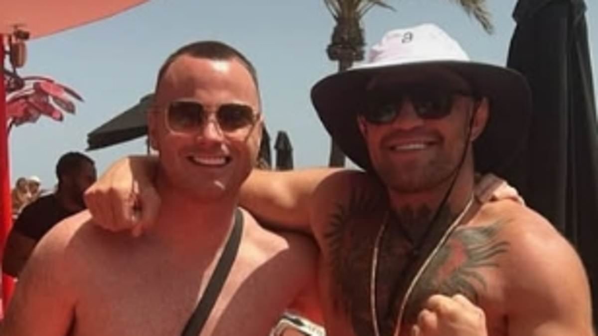 Conor McGregor brazenly shares snaps from 'jocks' holiday' where he was spotted kissing a mystery woman - as Azealia Banks doubles down on claims he sent her 'nudes'