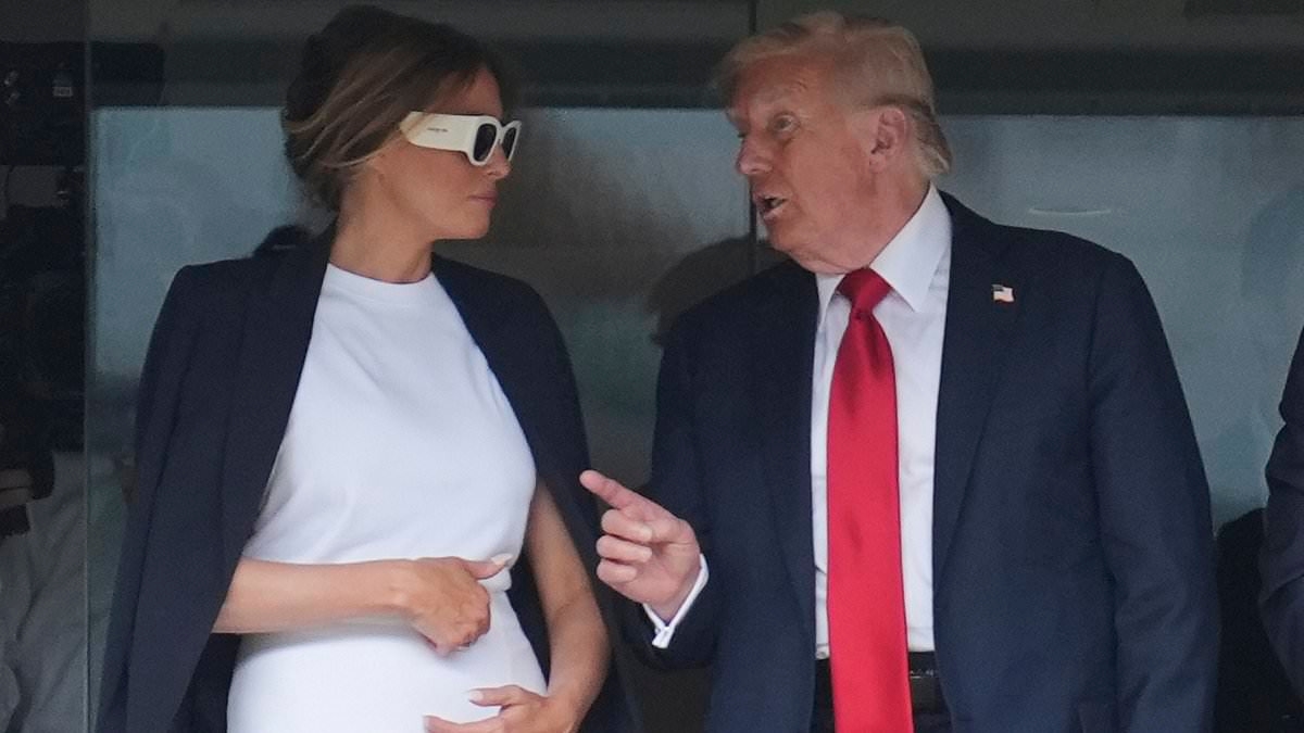 Lip reader reveals what a stunned Donald Trump told Melania during the Club World Cup final