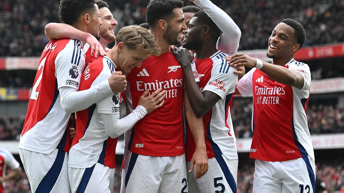 Is THIS how Arsenal will line-up next season? Mikel Arteta has several new faces to fit in as Gunners near £200m summer spend in bid to overhaul Premier League champions Liverpool