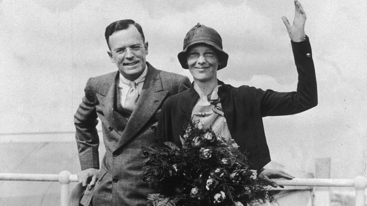 Shocking 'truth' about Amelia Earhart and her marriage revealed by explosive new book