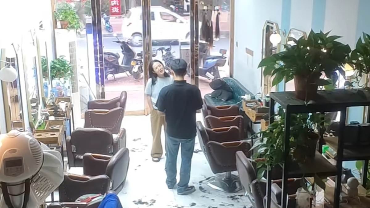 Dispute between hairdresser and his customer over simple maths problem leaves people baffled - but can YOU work out who's in the right?