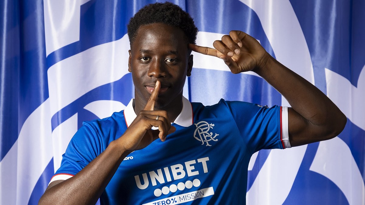 Rangers new signing Djeidi Gassama will 'get supporters on the edge of their seats' claims Russell Martin