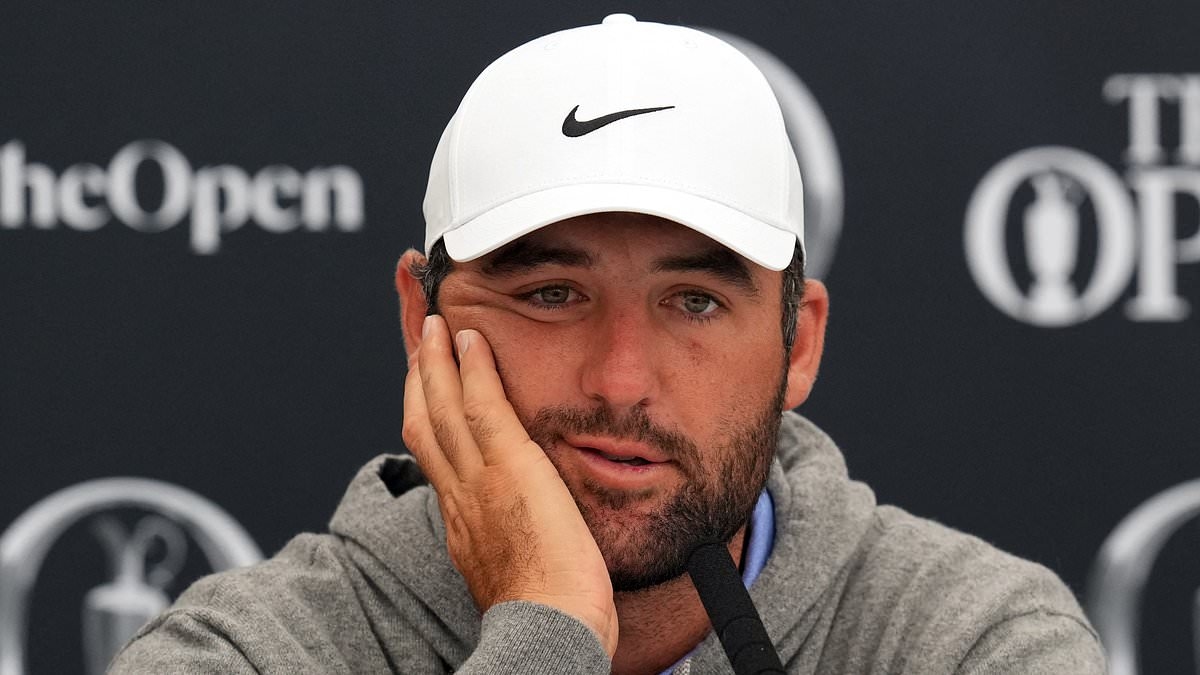 Scottie Scheffler delivers stunning existential monologue ahead of the Open as world No 1 asks 'what is the point?' and insists his thriving golf career is 'not a fulfilling life'