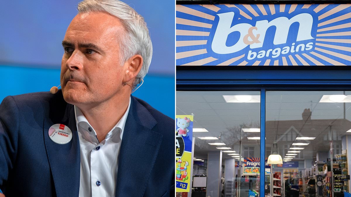 B&M shares slump to all-time low after meagre sales growth disappoints investors