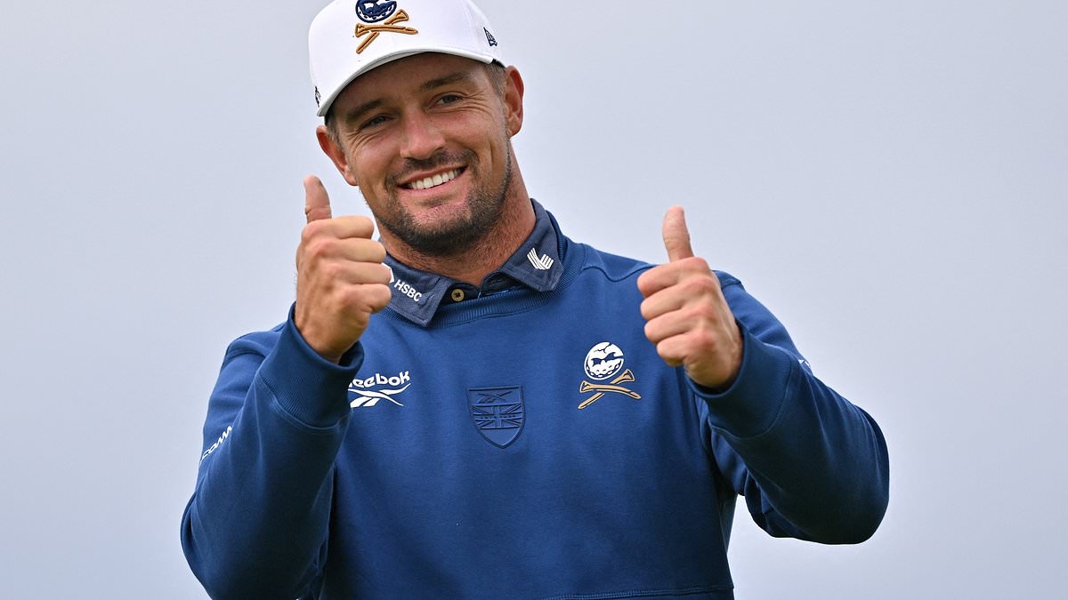 Bryson DeChambeau reveals his masterplan to tame the elements at The Open - as he sheds light on little-known 'personal project'