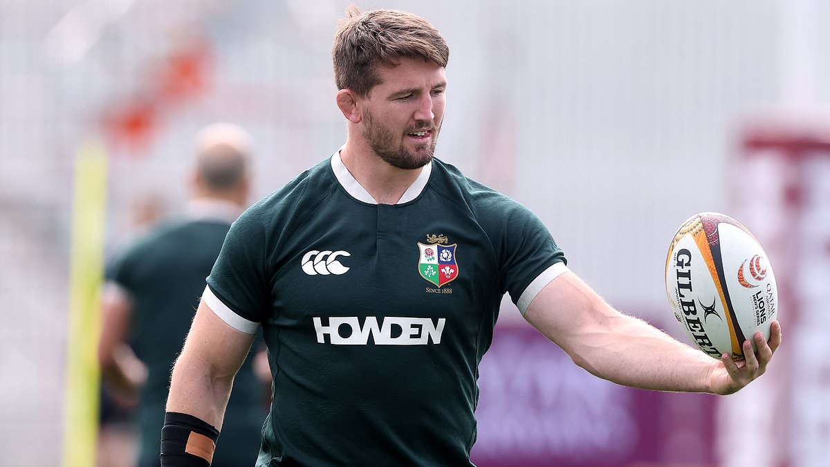 Tom Curry set to win heavily contested Lions selection battle ahead of first Test against Australia - as England star plays his way into Andy Farrell's Irish-dominated squad