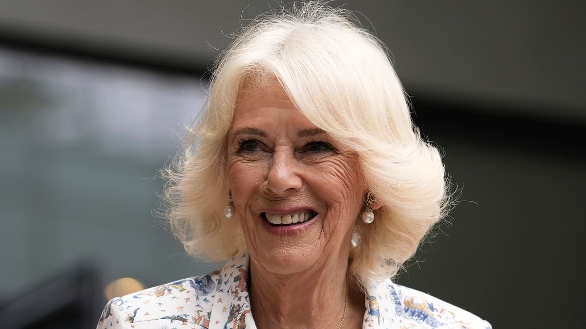 How Queen Camilla ended up pleased with a discarded sweatband: EPHRAIM HARDCASTLE