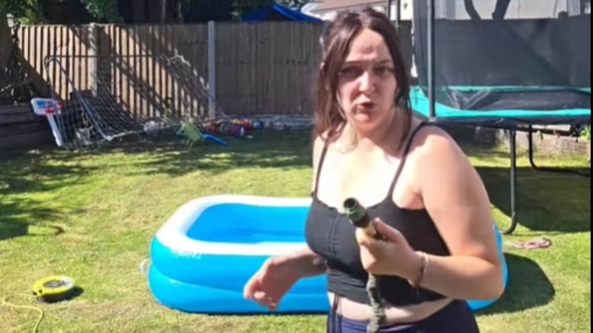 EXCLUSIVE Defiant TikTokers vow to ignore hosepipe ban 'because they pay their water bills'... as experts share tips on how to get around it without breaking the law