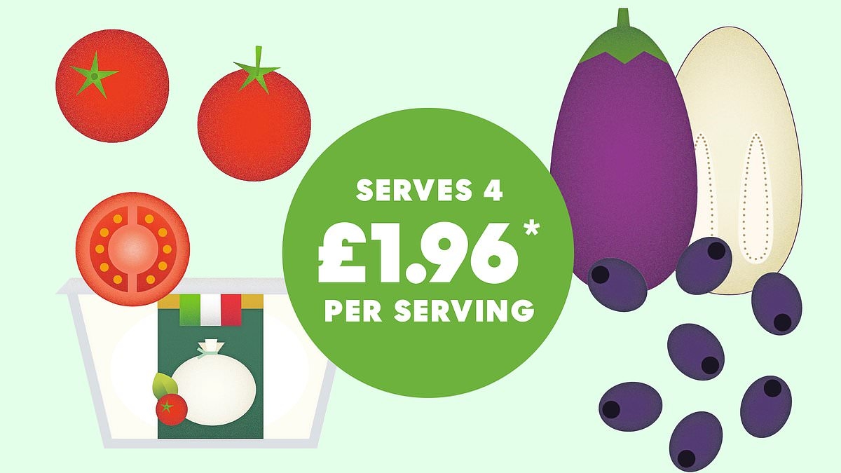THE CANNY COOK: Burrata with roasted aubergine, tomatoes and olives