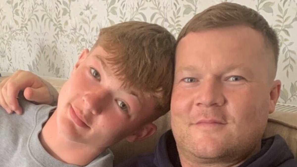 Promising footballer, 16, texted girlfriend to say his father had hired a 'banging' Mercedes - moments before they died when it hit telegraph pole and flew into canal