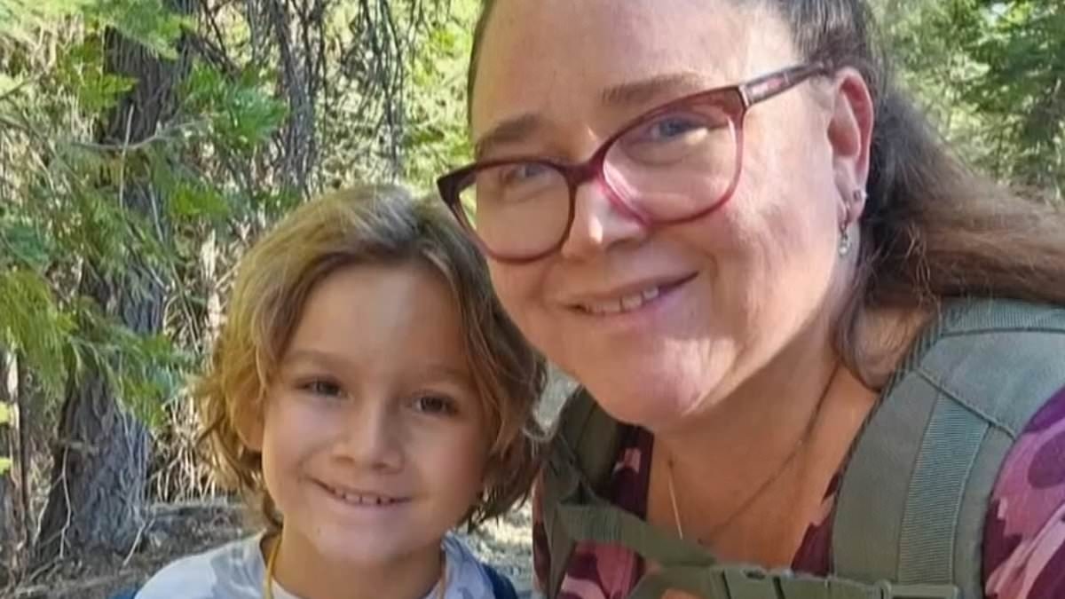 The incredible handwritten note that saved mom and child's life after they got lost in huge California forest