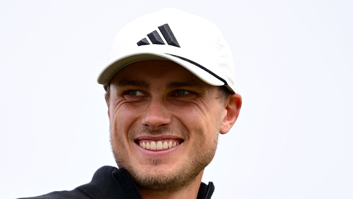 EXCLUSIVE Ludvig Aberg on Sir Andy Murray's golf swing, the influence of Liverpool legend Steven Gerrard and his hopes for The Open ahead of its Portrush return