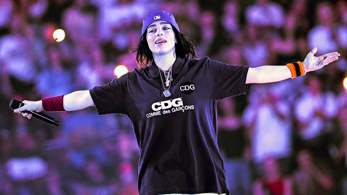Billie Eilish enforces 'woke' vegan food policy for London concerts leaving attendees 'less than impressed'