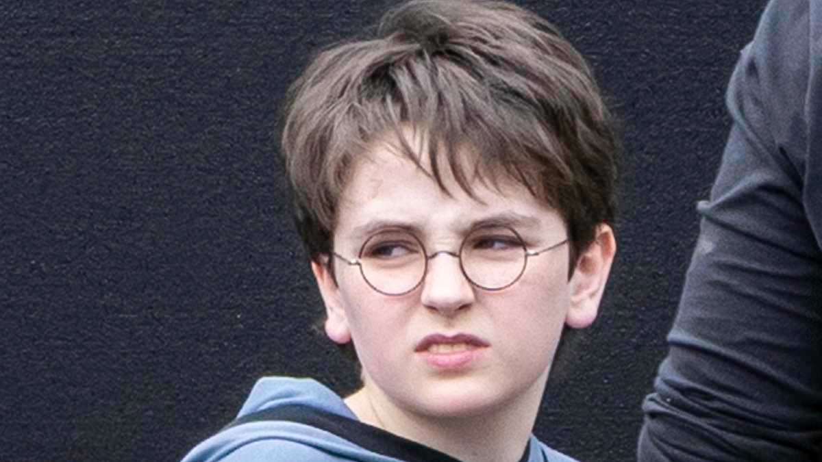 First pics from set of Harry Potter TV series see cast descend on London Zoo for iconic Dudley Dursley birthday scene