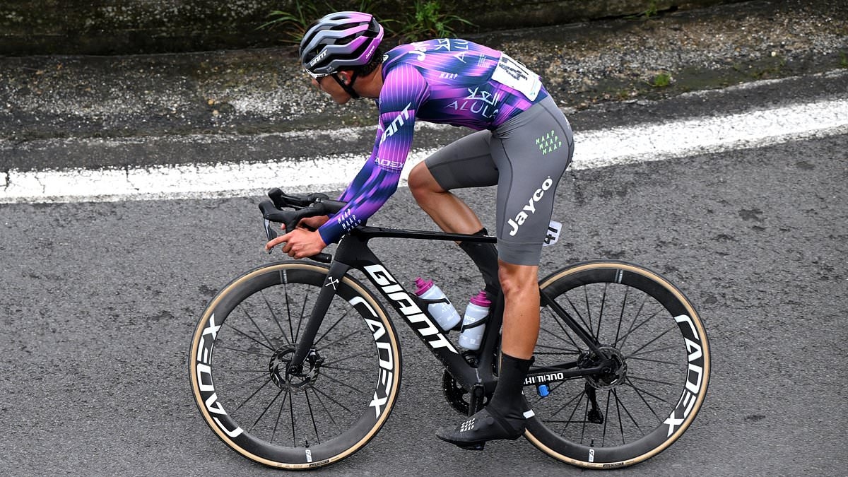Top cycling talent, 19, dies in 43mph mid-race crash: Investigation opened into why he lost his helmet before hitting a gate on downhill descent